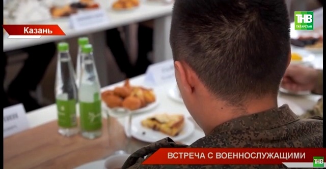 Стали известны подробности встречи Минниханова с прибывшими в отпуск мобилизованными