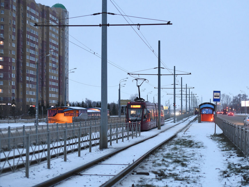 Казанның троллейбус һәм трамвай маршрутларында искергән контакт чыбыгының дүрт участогы алмаштырылачак