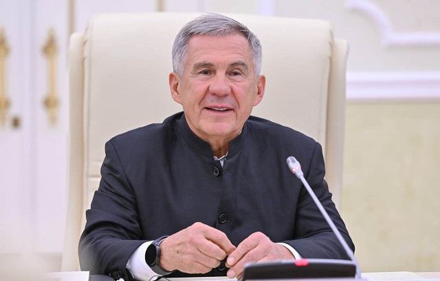 Минниханов опубликовал поздравление с Днем воссоединения Донбасса и Новороссии с РФ