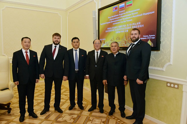 Минниханов обсудил сотрудничество с чрезвычайным и полномочным послом КНДР в РФ