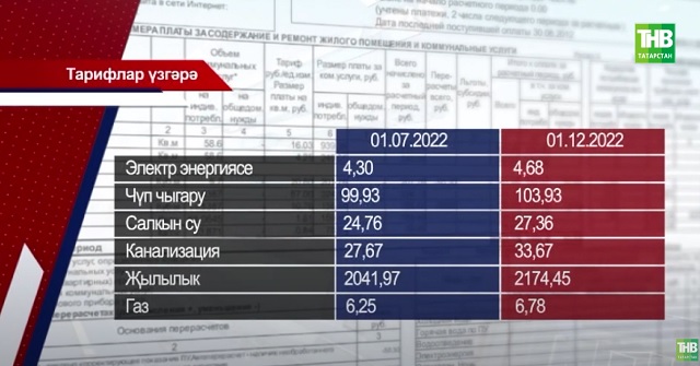 1 декабрьдән тарифлар үзгәрде - нәрсәгә бәя күбрәк артты?