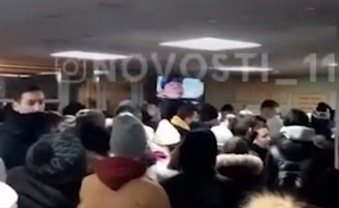 В Казани на «Трудовых резервах» ограничили число посетителей