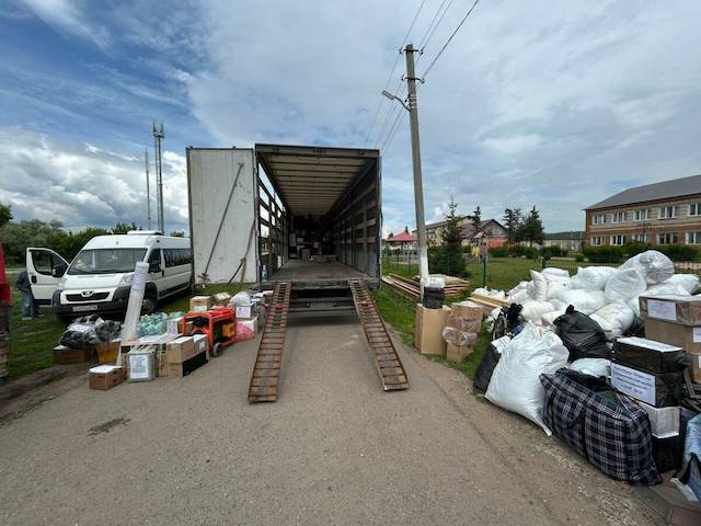 Жители Верхнеуслонского района РТ отправили 29-й гумконвой в зону СВО