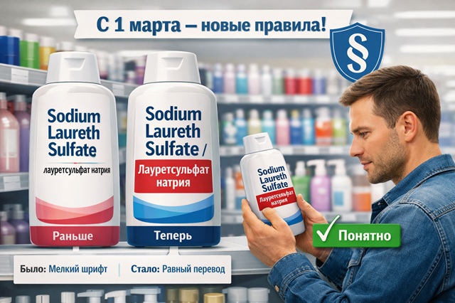 В КФУ рассказали, кого с 1 марта накажут за иностранные слова на упаковке