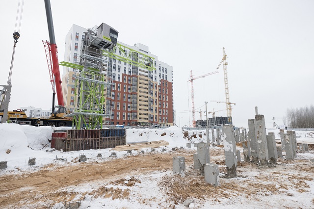 В строящемся микрорайоне Казани М-14 откроют школу