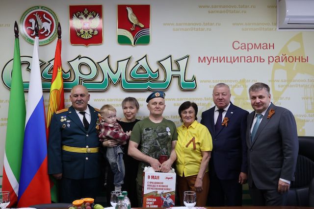 Участники СВО из Татарстана получили государственные награды