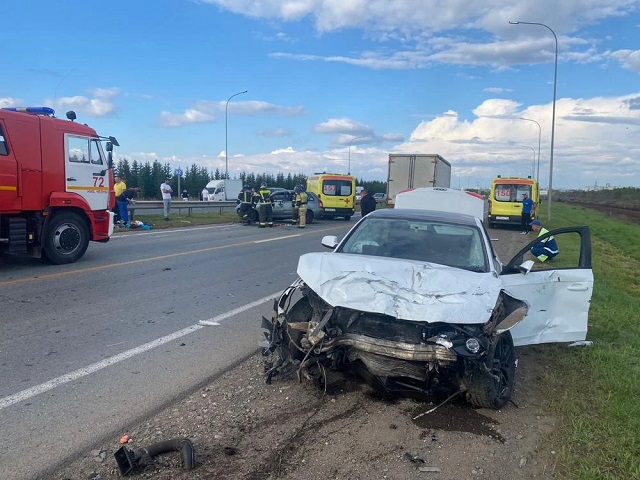 68-летняя пассажирка «Калины» погибла в ДТП с «Ауди» под Набережными Челнами