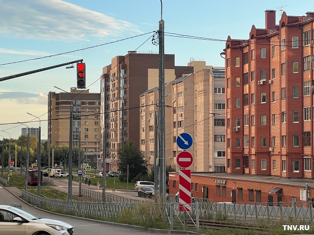 Из-за ливня в Казани встали трамваи