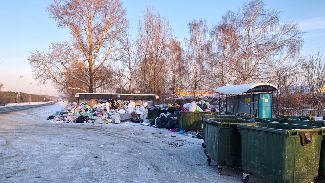 127 «квадратов» мусора: в Елабуге выявили крупную несанкционированную свалку