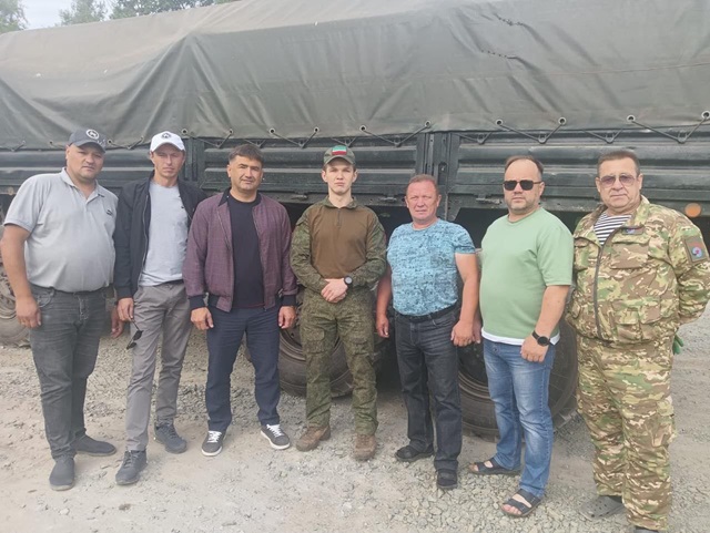 В зону СВО доставили очередную партию гумпомощи из Татарстана