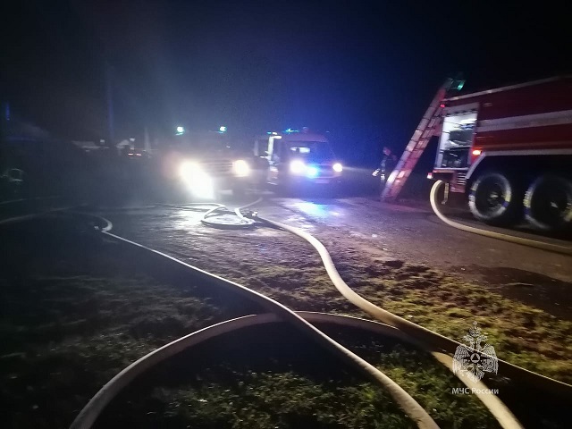 Әтнә районында янгында 50 яшьлек ир-ат тән җәрәхәтләре алган