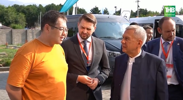 Татарстан Рәисе Рөстәм Миңнеханов эш сәфәре белән Кыргызстан Республикасында булды