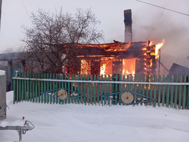Кече Шырдан авылында коточкыч янгын чыккан