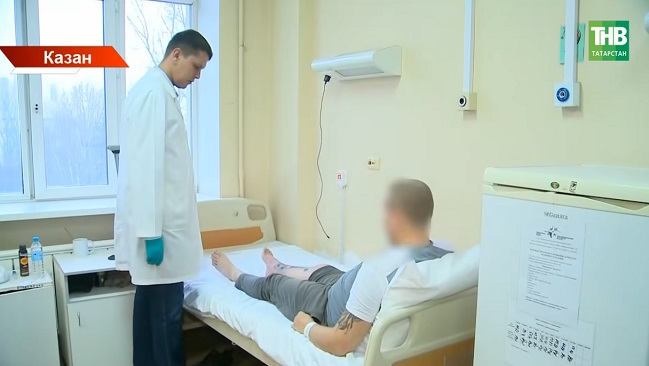 Татарстан белгечләре ясаган операция хәрбинең аягын саклап калган