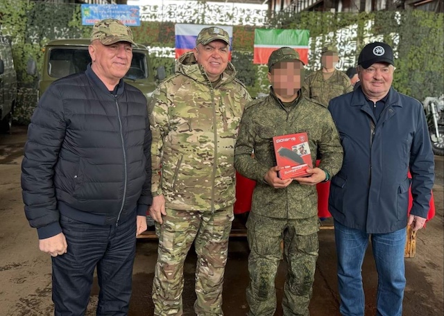 Наил Мәһдиев гуманитар миссия белән СВО зонасында булды