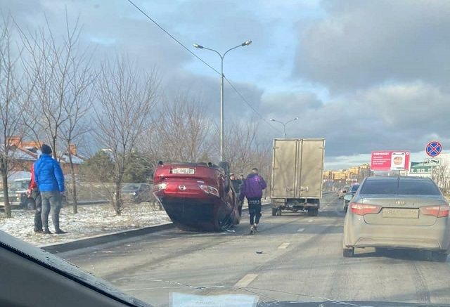 В Приволжском районе Казани произошло массовое ДТП
