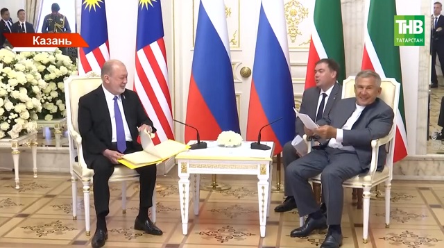 Татарстан впервые с визитом посетил Король Малайзии Султан Ибрагим