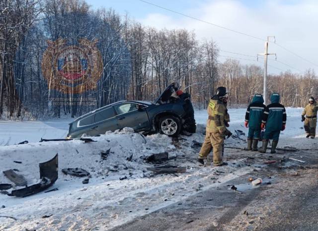 64-летний водитель иномарки погиб в ДТП в Альметьевском районе РТ