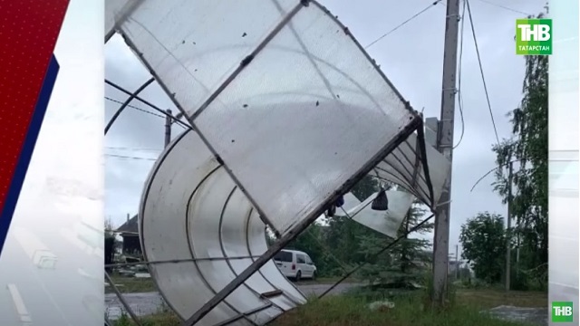 Режим чрезвычайной ситуации ввели в Агрызском районе РТ из-за разбушевавшейся стихии