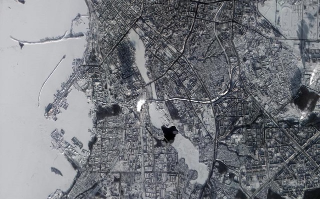 Казанцам показали, как город выглядит из космоса