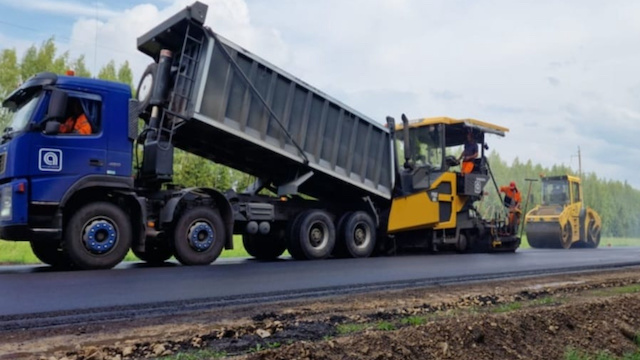 Дорогу Каменка – Дубъязы – Большая Атня ремонтируют в Татарстане