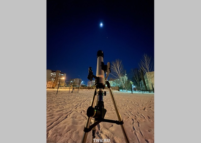 Очень тесное сближение Луны и Марса будет видно в небе над Татарстаном: точное время