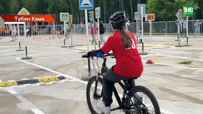 Яшь инспекторлар "Имин тәгәрмәч" республика күләм бәйгесендә көч сынашты