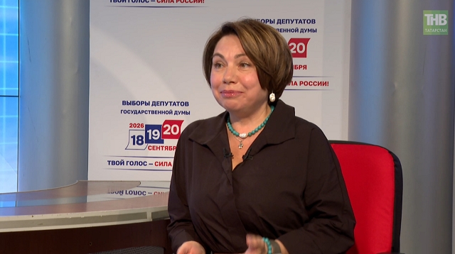 Ефлова в эфире ТНВ рассказала об участии молодежи Татарстана в выборах