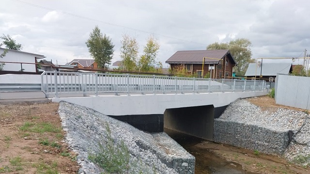 Жителей Агрыза порадовали отремонтированным мостом по нацпроекту «БКД»