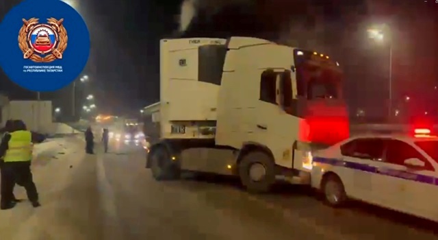 Стали известны подробности смертельного ДТП на трассе в РТ, где грузовик отбросило на экипаж ДПС