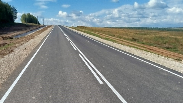 В Татарстане завершился ремонт автодороги Арбор – Шишинер