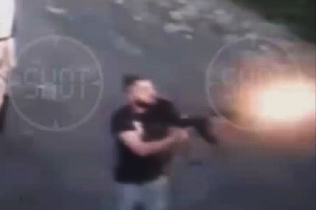 Пьяные отморозки устроили стрельбу возле церкви в Москве – видео
