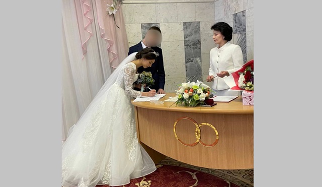 СВОдан ялга кайткан хәрби сөйгәне белән туй уздырган