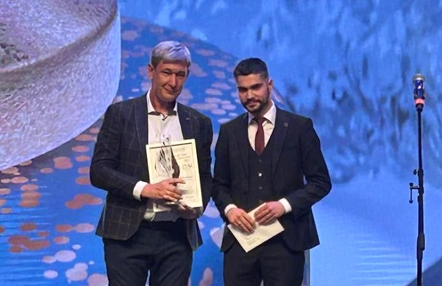  «Телеоператором года» в рамках конкурса «Хрустальное перо» стал оператор ТНВ Андрей Ключников