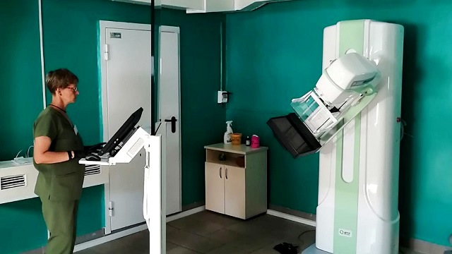 Цифровой маммограф установили по нацпроекту в поликлинике Тетюшской ЦРБ