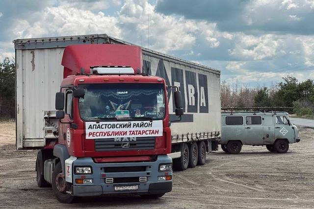 Жители Татарстана отправили стройматериалы в Лисичанск и Рубежное