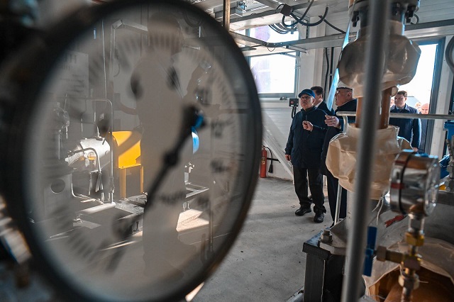 Минниханов посетил модернизированную котельную «Азино» в Казани