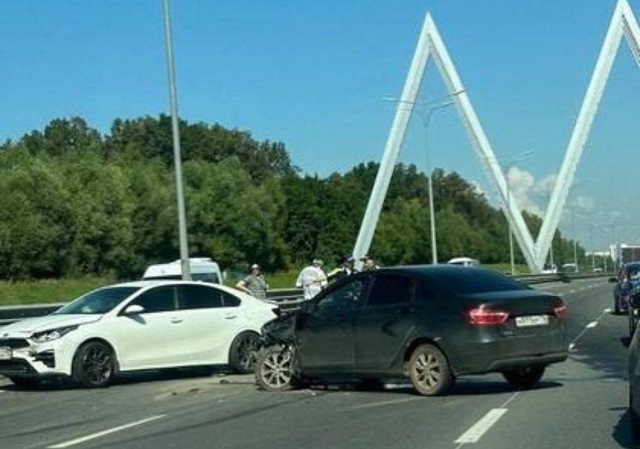 При въезде в Казань образовалась пятикилометровая пробка