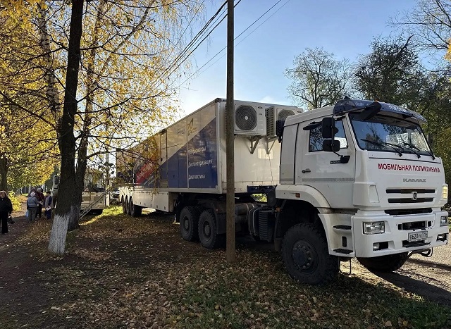 В Высокогорском районе РТ заработал мобильный медицинский комплекс 