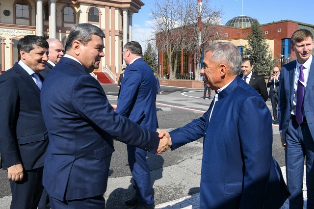 Минниханов прибыл с рабочим визитом в Таджикистан