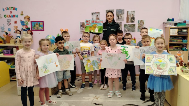 Экологи Татарстана провели интерактивный урок для детей Бавлинского района