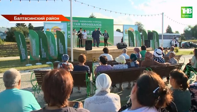 Жители Балтасинского района отметили праздник добрососедства «Наш двор»