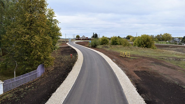 В РТ в 2021 году по нацпроекту капитально отремонтирован самый протяженный участок дороги