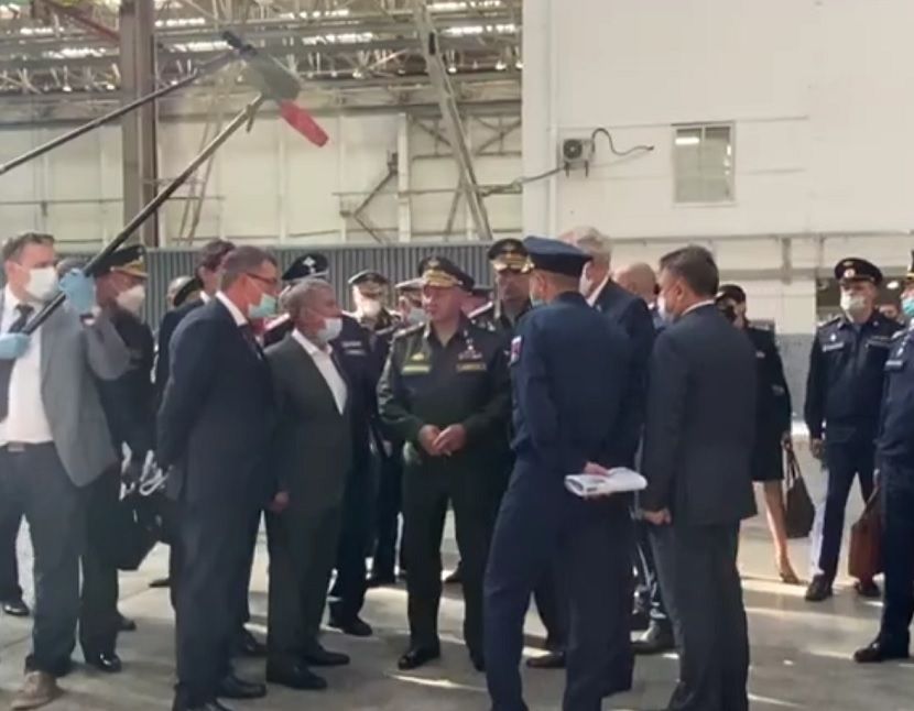 В Казань с инспекцией прибыл глава Минобороны РФ Сергей Шойгу