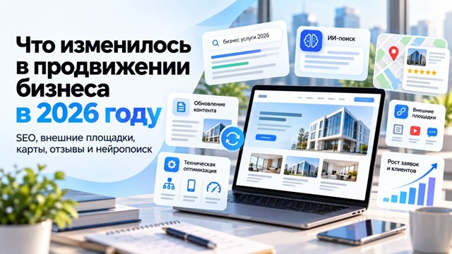 Что изменилось в продвижении бизнеса в 2026 году