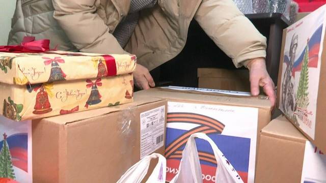 «Возвращайтесь домой»: юные патриоты Нижнекамска собрали гумпомощь бойцам СВО