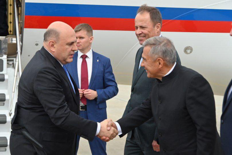 Казанга Россия Премьер-министры Михаил Мишустин килде