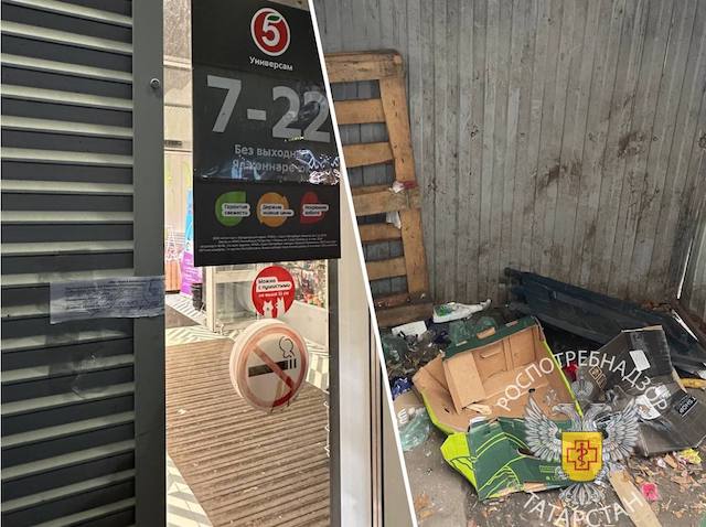 В Казани временно закрыли магазин «Пятерочка» из-за крыс в торговом зале