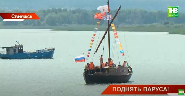 «Поднять паруса!»: фестиваль ремесел «Народная лодка» прошел у берегов Свияжска