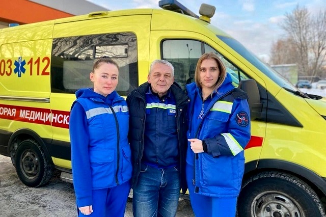 В Казани медики «скорой» воскресили мужчину с остановившимся сердцем